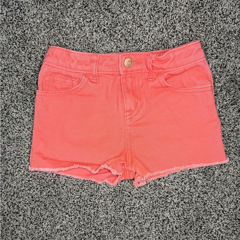 Cherokee Coral Jean Shorts, size 6/6X (022G)